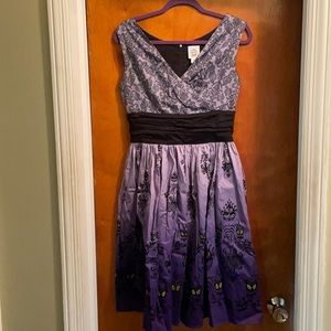 Authentic Disney Haunted Mansion Wallpaper Dress